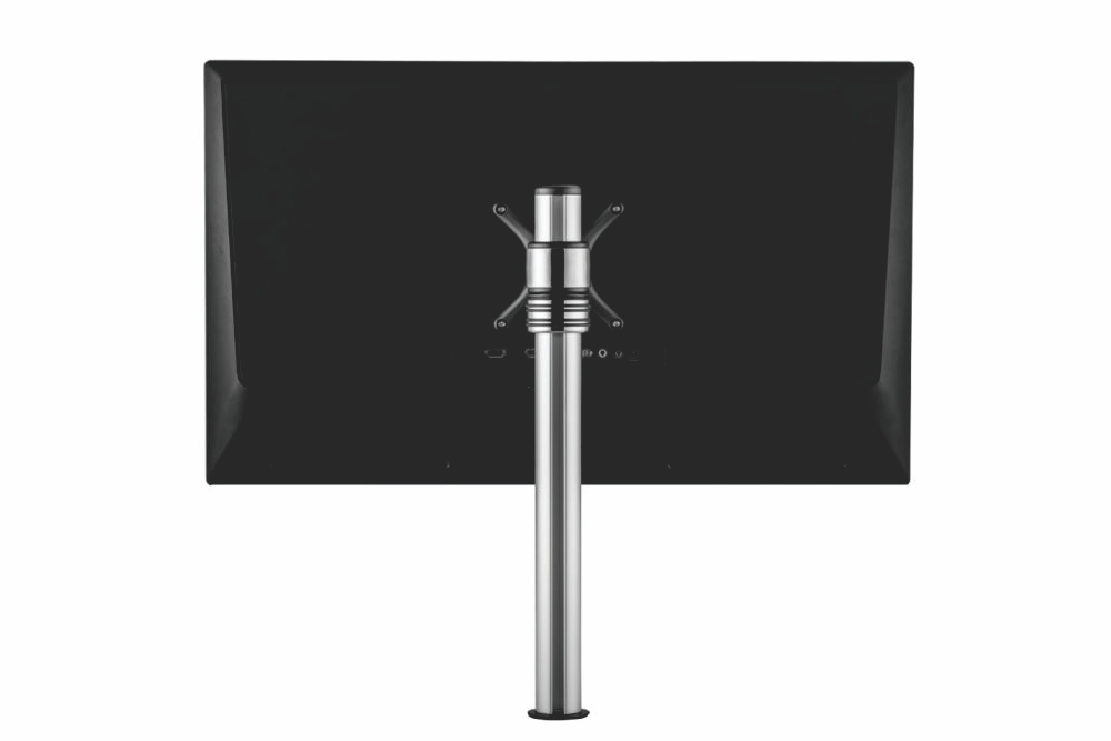 ATDEC Economy Direct Mount Monitor Arm is durable and features a polished finish.