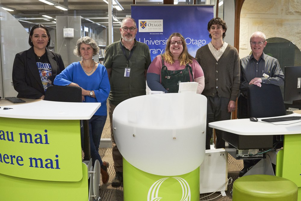 Otago University Library staff are ‘delighted with the outcome’.