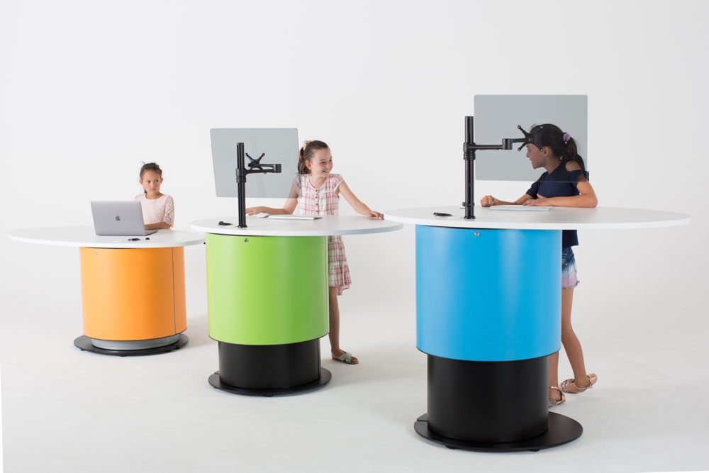 YAKETY YAK pods, desks and counters are designed to grow with your library.