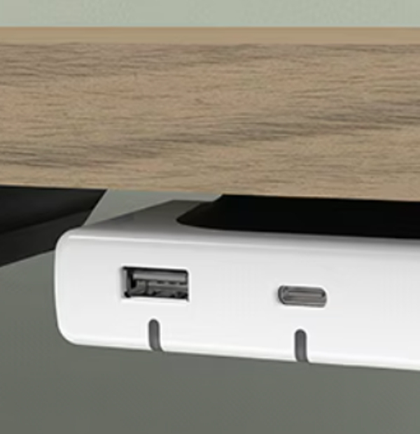 D2D under desktop mount.