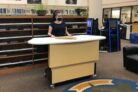 YAKETY YAK 205 Library Desk becomes part of a library transformation at Thunder Bay Public Library, Brodie Branch.
